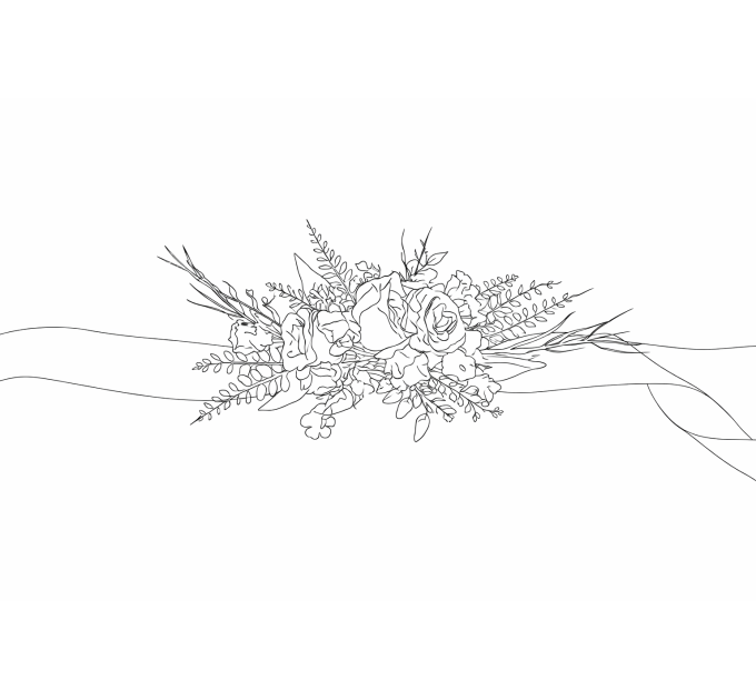 Custom Flower Belt for Wedding Dresses