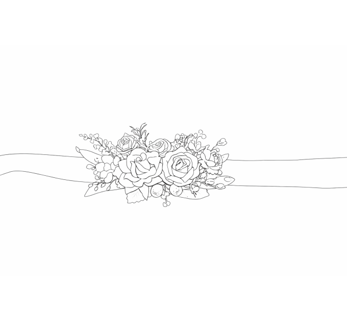 Custom Flower Belt for Wedding Dresses