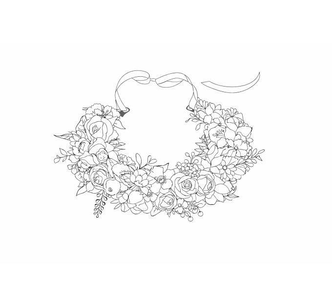 Custom Flower Crown for Wedding and Special Events