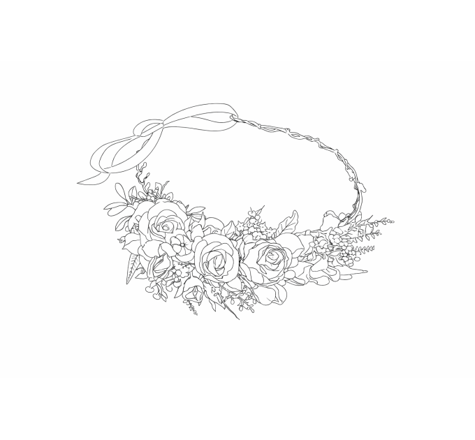 Custom Flower Crown for Wedding and Special Events