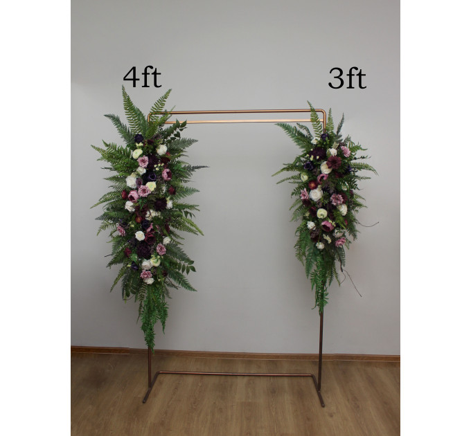 Fern & Moss Floral Arch Arrangements for a Forest Wedding