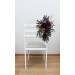  
Select arch flowers: chair decor 12"