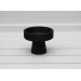  
Select style: Ribbed Black Vase