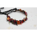 Burgundy, Black, Purple & Rust Flower Crown – Moody Faux Wedding Hair Wreath