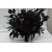Black, Green & Purple Gothic Moody Bridal and Bridesmaid Bouquets