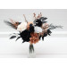 Mini Bouquets for Vases in Dusty Rose, Black, Cinnamon & White