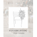 Custom Wedding Chair Flowers for Ceremony and Reception