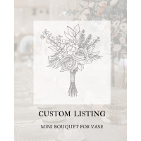 Custom Mini Bouquet For Vase 