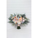 Pastel Wildflower Bridal and Bridesmaid Wedding Bouquets