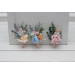 Pastel Spring Wildflower Wedding Boutonnieres