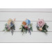 Pastel Spring Wildflower Wedding Boutonnieres