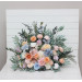 Pastel Wildflower Standing Arrangement for Wedding Ceremony