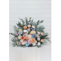 Pastel Wildflower Standing Arrangement for Wedding Ceremony