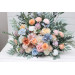 Pastel Wildflower Standing Arrangement for Wedding Ceremony