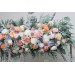 Pastel Wildflower Flower Arch Arrangement for Wedding