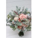 Wedding Bouquet Set in Sage Green and Dusty Rose
