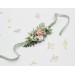Wrist Corsage in Sage Green and Blush Pink for Prom or Wedding