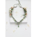 Elven Flower Circlet in Sage Green and Blush Pink