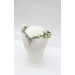 Elven Flower Circlet in Sage Green and Blush Pink