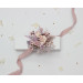 Lilac & Blush Pink Floral Wrist Corsage for Prom and Weddings