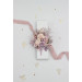 Lilac & Blush Pink Floral Wrist Corsage for Prom and Weddings