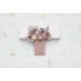 Lilac & Blush Pink Wedding Boutonnieres Set – Pocket and Regular Styles