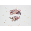 Lilac & Blush Pink Floral Hair Comb for Bridal and Bridesmaid Styles