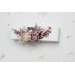 Lilac & Blush Pink Floral Hair Comb for Bridal and Bridesmaid Styles