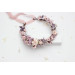 Lilac & Blush Pink Floral Crown for Romantic Bridal Hairstyles