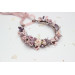 Lilac & Blush Pink Floral Crown for Romantic Bridal Hairstyles