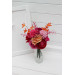 Orange Magenta Pink Red Mini Bouquet Centerpiece | Kochetova Flowers