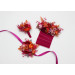 Orange, Magenta, Pink & Red Floral Wrist Corsage for Weddings