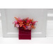 Orange, Magenta, Pink & Red Wedding Boutonnieres in Regular and Pocket Styles