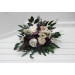 Bridal and Bridesmaid Wedding Bouquets in Purple, Blush Pink, Beige & Ivory