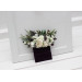 vory & Purple Pocket Boutonniere for Groom and Groomsmen