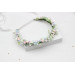 Pastel Wildflower Flower Crown for Colorful Flower Girl Hairstyles