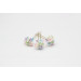 Pastel Wildflowers Floral Hair Pins for Bridal and Bridesmaid Hairstyles