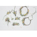 Pastel Wildflowers Wrist Corsage for Wedding and Prom
