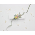 Pastel Wildflowers Wrist Corsage for Wedding and Prom