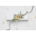 Pastel Wildflowers Wrist Corsage for Wedding and Prom