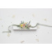 Pastel Wildflowers Wrist Corsage for Wedding and Prom