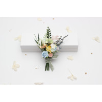 Pastel Wildflower Boutonniere  for Wedding & Prom. 5478