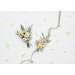 Pastel Wildflowers Wrist Corsage for Wedding and Prom