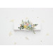 Pastel Wildflowers Floral Hair Comb for Bride and Bridesmaid Hairstyles