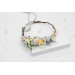 Pastel Wildflowers Flower Crown for Colorful Flower Girl Hairstyles