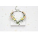 Colorful Wildflower Fairy Crown for Pastel Bridal and Festival Hairstyles