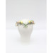 Colorful Wildflower Fairy Crown for Pastel Bridal and Festival Hairstyles