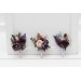 Purple, Lilac, Gold & Beige Wedding Boutonnieres for Prom and Wedding