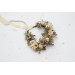 Ivory & Sage Green Boho Flower Crown for Romantic Bridal Hairstyles