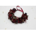 Burgundy & Blue Berry Flower Crown for Bridal Hairstyles